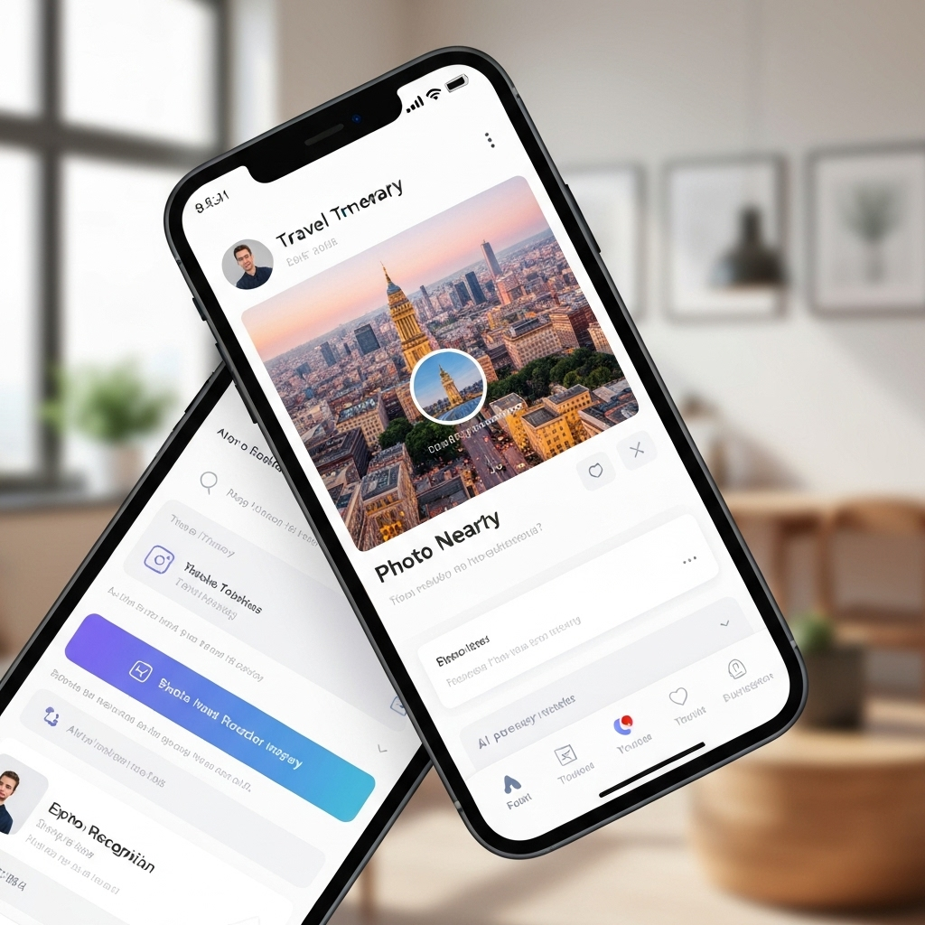 Voyrai app screenshot - photo recognition